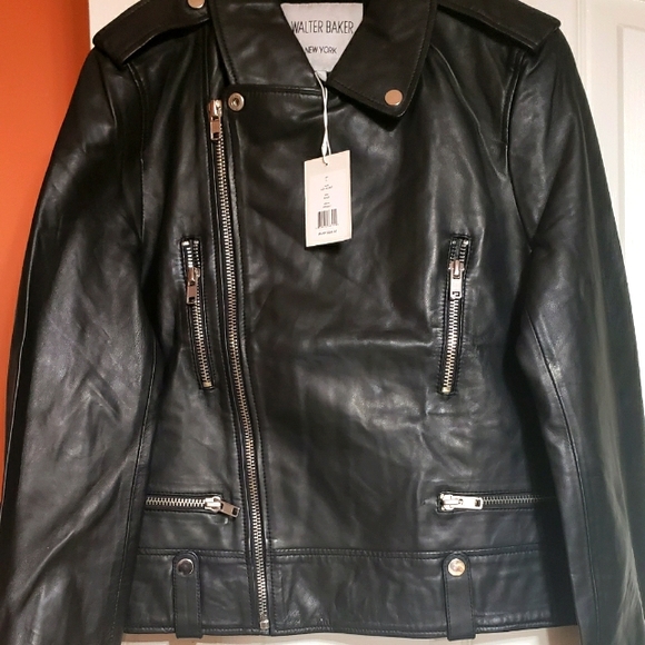 WALTER BAKER LIZA JACKET (BLACK) UNISEX - MSRP $698.00 - Picture 1 of 14